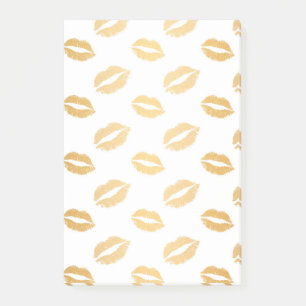 Shiny Kisses Post-it Notes