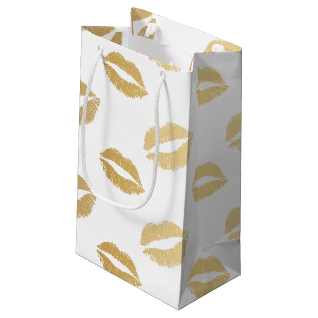 Shiny Kisses Small Gift Bag (Back Angled)
