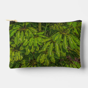 Shiny Leaves in Sunlight Accessory Pouch