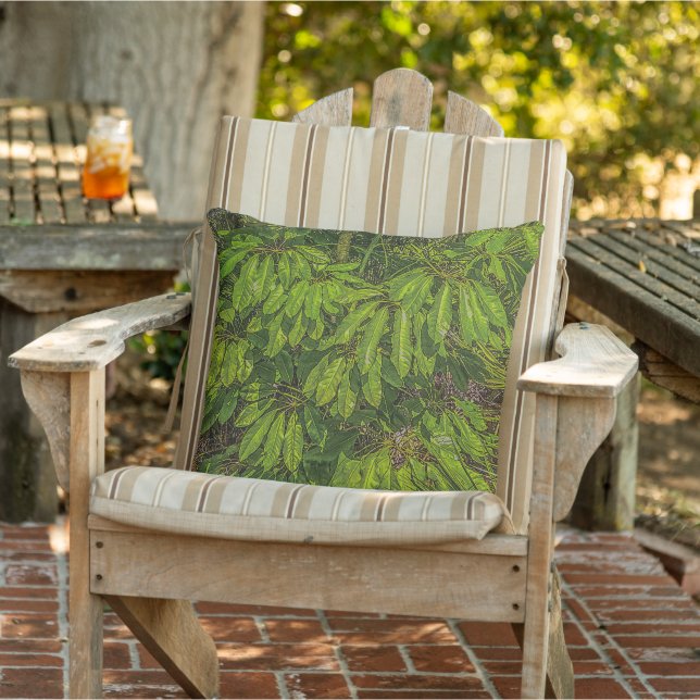 Shiny Leaves in Sunlight  Cushion (Chair)