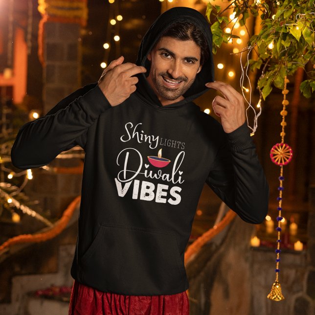 Shiny lights Diwali vibes Hoodie (Creator Uploaded)