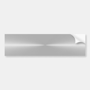 Shiny Like Steel Metal Background Template Bumper Sticker