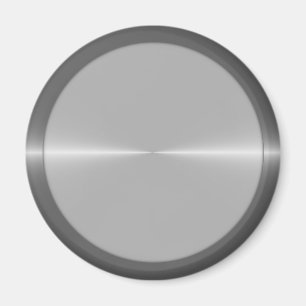 Shiny Like Steel Metal Background Template Magnet