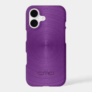 Shiny Metallic Purple Design Stainless Steel Look