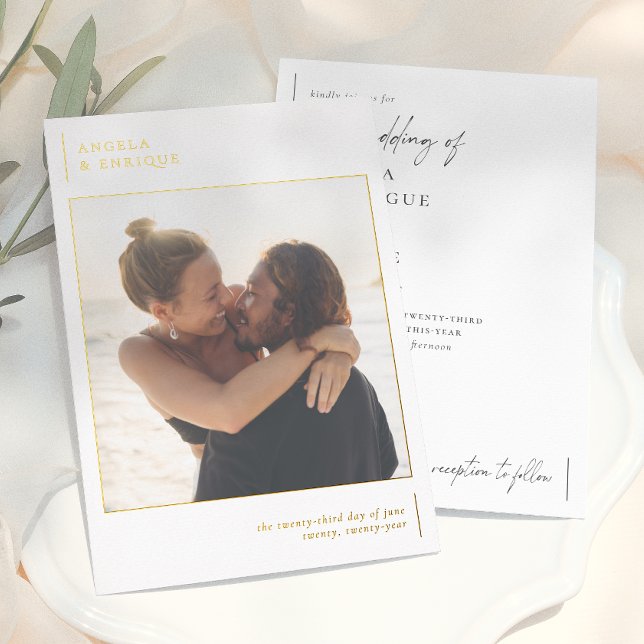 Shiny Modern & Minimalist Romantic Photo Wedding (Creator Uploaded)