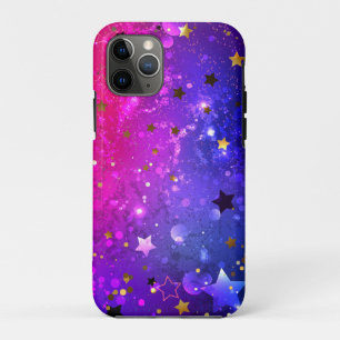 Shiny Pink Blue Background Case-Mate iPhone Case