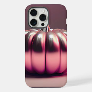 Shiny Pink Pumpkin iPhone 15 Pro Max Case