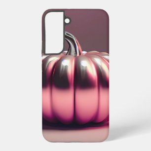 Shiny Pink Pumpkin Samsung Galaxy Case