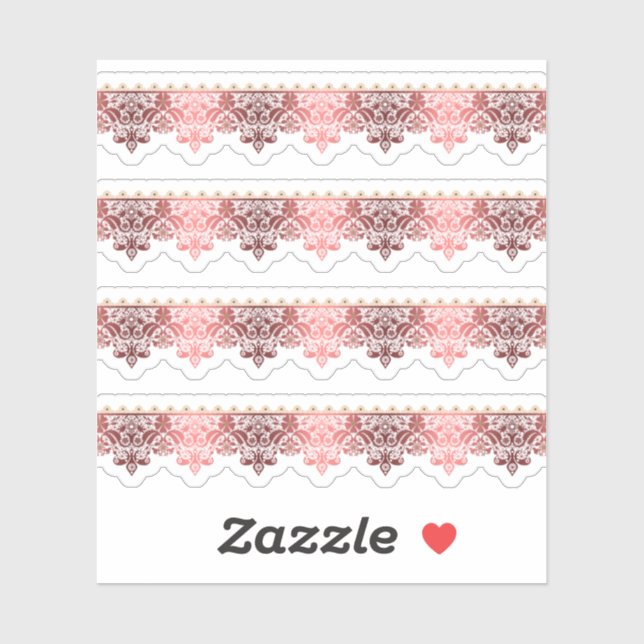 Shiny, red lace, lace, red, openwork (Sheet)