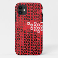 shiny red sequins