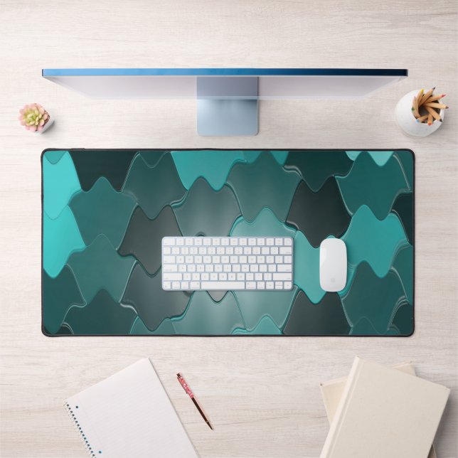 Shiny ripples in the Sea.... Desk Mat (Office 1)