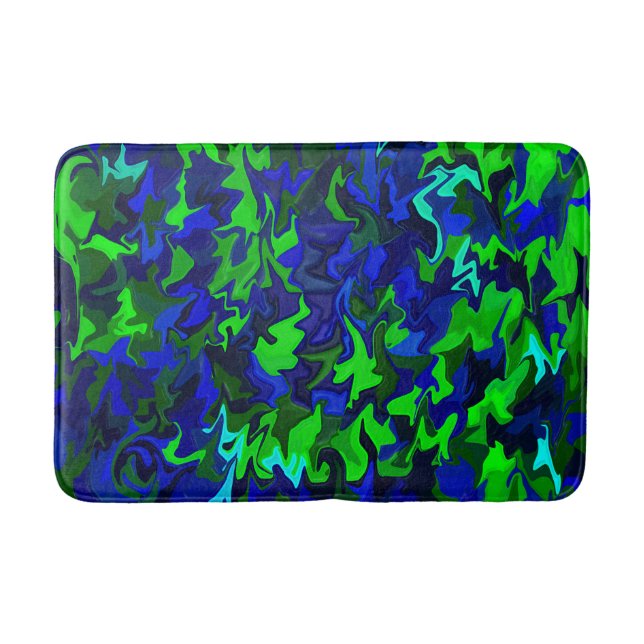 Shiny Sea.... Bath Mat (Front)