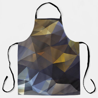Shiny triangle vintage, diamond texture. apron