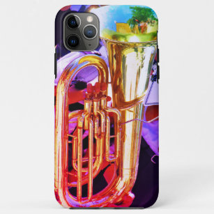 Shiny Tuba Reflections Brass Band Case-Mate iPhone Case