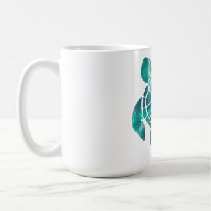 Shiny turtle coffee mug