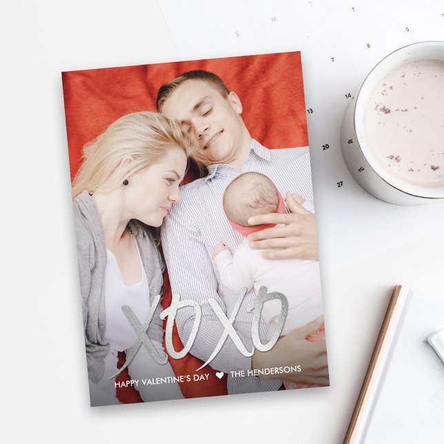 Shiny XOXO Valentine's Day Photo Cards (Creator Uploaded)