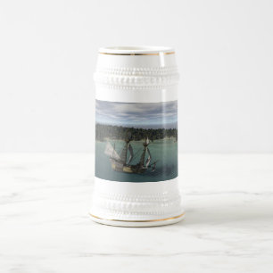 Ship Bay Beer Stein