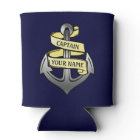 Ship Boat Captain Anchor Nautical Sea Custom Name