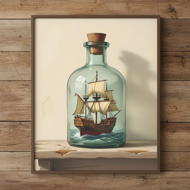 Ship in a Bottle  Poster (Creator Uploaded)