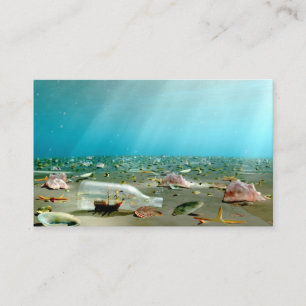Ship-in-a-Bottle Wreck Bookmarks Business Card