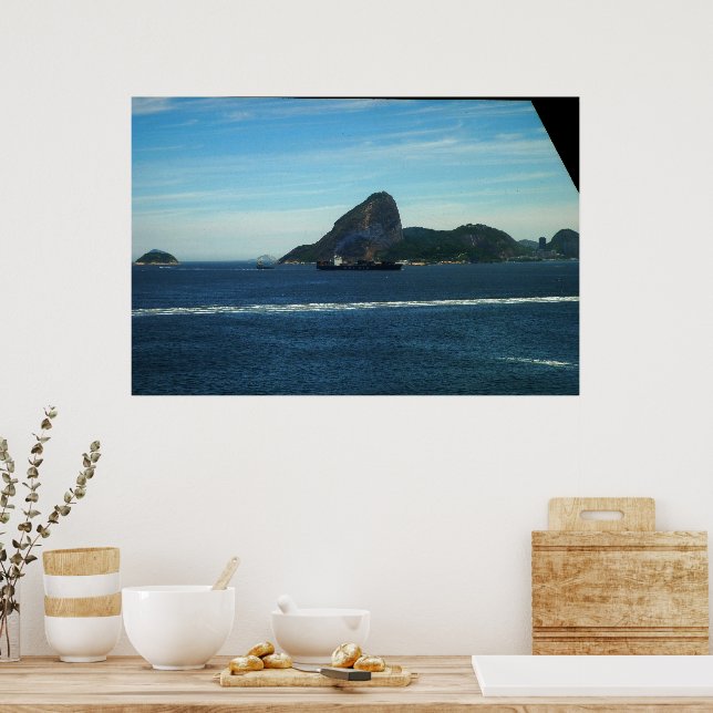 Ship in the bay poster (Kitchen)