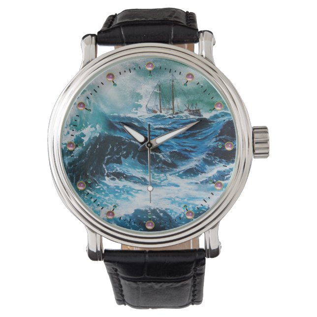 Ship In the Sea in Storm Watch (Front)
