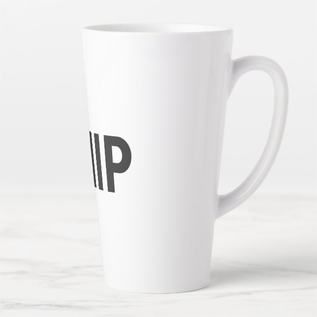 ship latte mug (Right)
