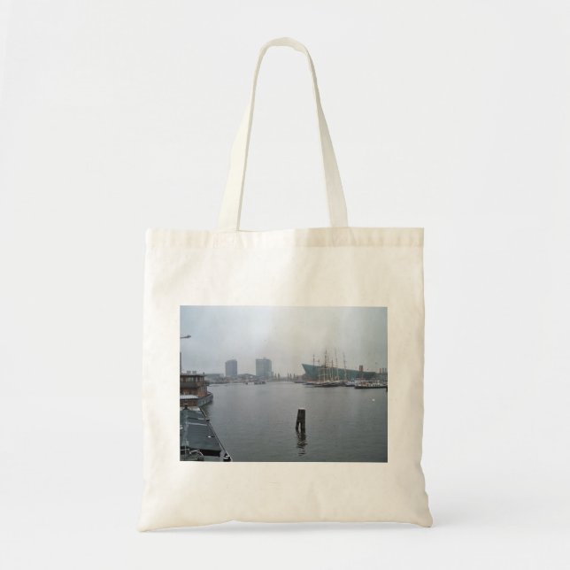 Ship Museum, Amsterdam Tote Bag (Front)