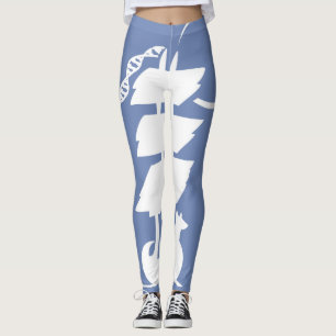 Ship of Genes Leggings (white)