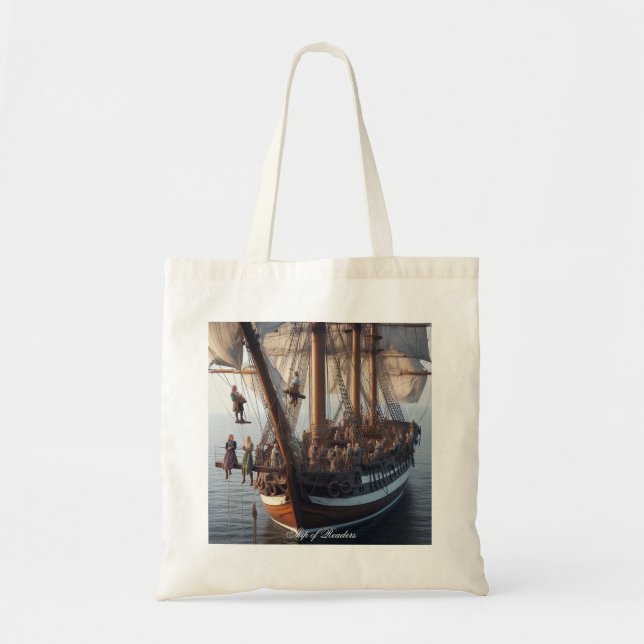 Ship of Readers Book Bag (Front)