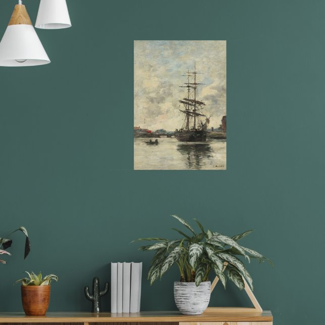 ship on the touques poster (Living Room 1)