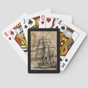 ship playing cards