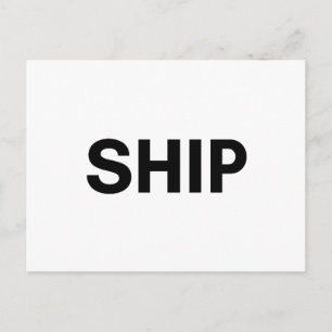 ship postcard