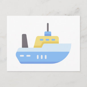 Ship Postcard