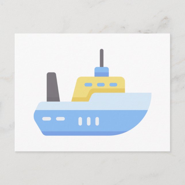 Ship Postcard (Front)