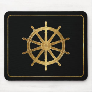 Ship’s Helm Mouse Pad