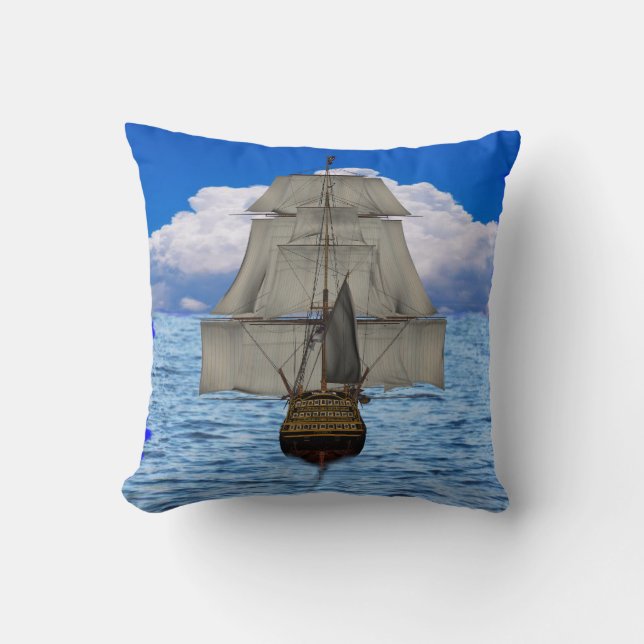 Ship sailing cushion (Front)
