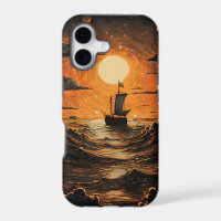 Ship sailing in the night