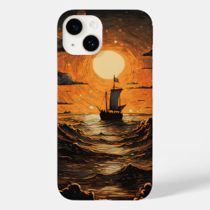 Ship sailing in the night Case-Mate iPhone 14 case