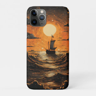 Ship sailing in the night  Case-Mate iPhone case