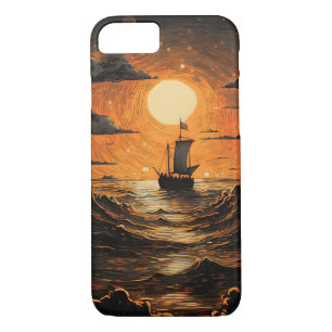 Ship sailing in the night  Case-Mate iPhone case