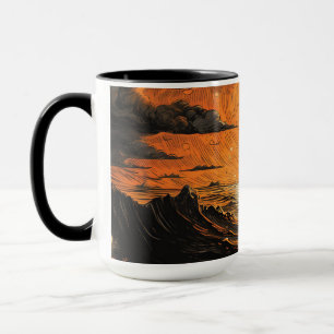 Ship sailing in the night mug
