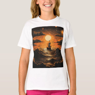 Ship sailing in the night  T-Shirt