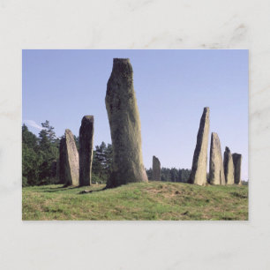 Ship setting postcard