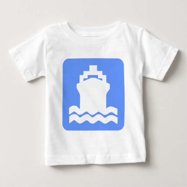 Ship Shape - Baby Blue T-Shirt (Front)