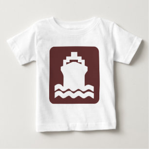 Ship Shape - Dark Brown Baby T-Shirt