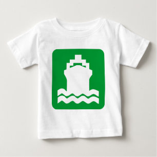 Ship Shape - Grass Green Baby T-Shirt
