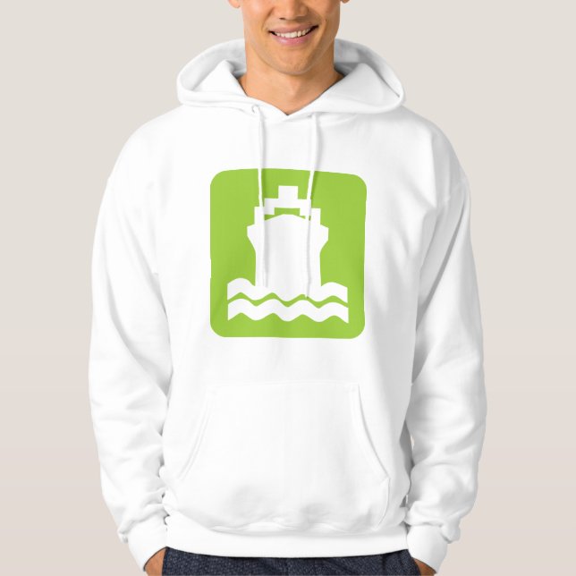 Ship Shape - Martian Green Hoodie (Front)