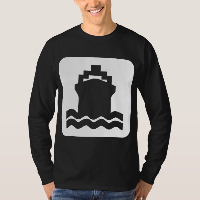 Ship Shape - White T-Shirt (Front)