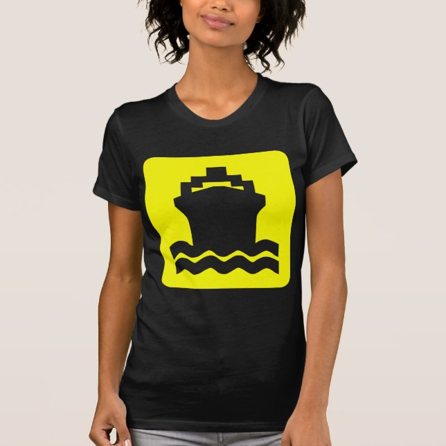Ship Shape - Yellow T-Shirt (Front)